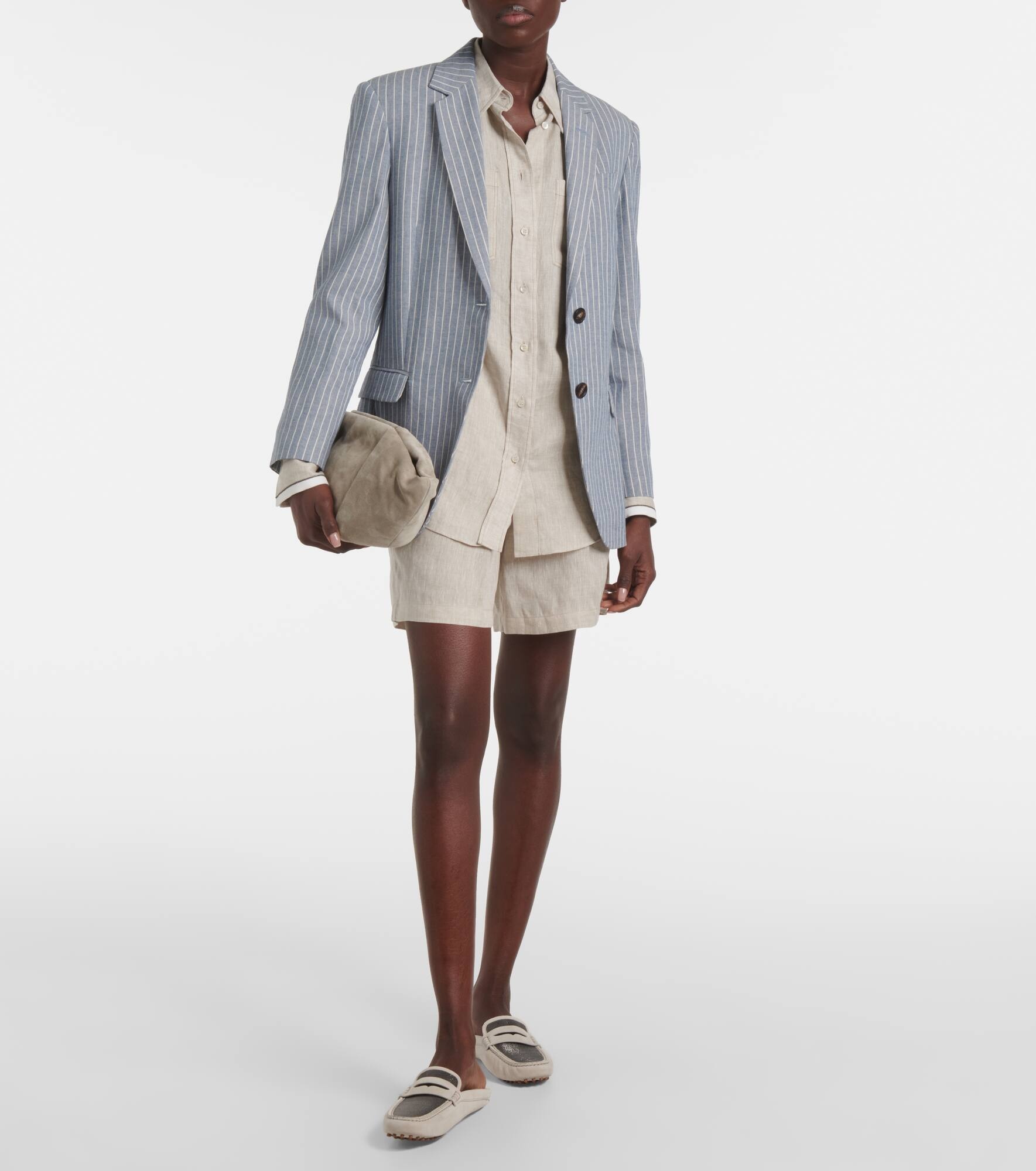 Monili suede driving mules - 3