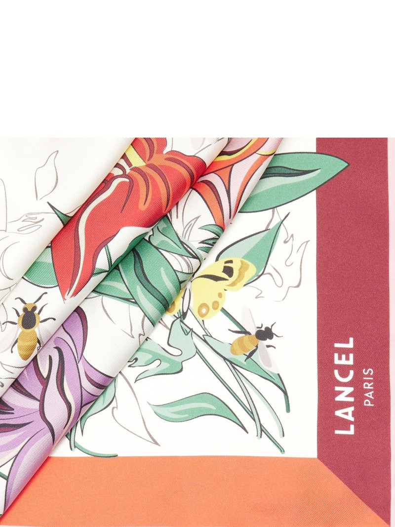 LANCEL Tutti Fleuri scarf outlook