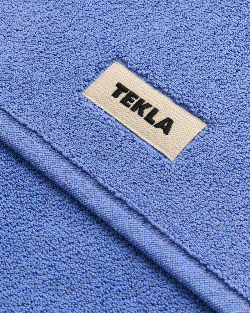 TEKLA Tekla Terry Bath Mat Clear Blue outlook