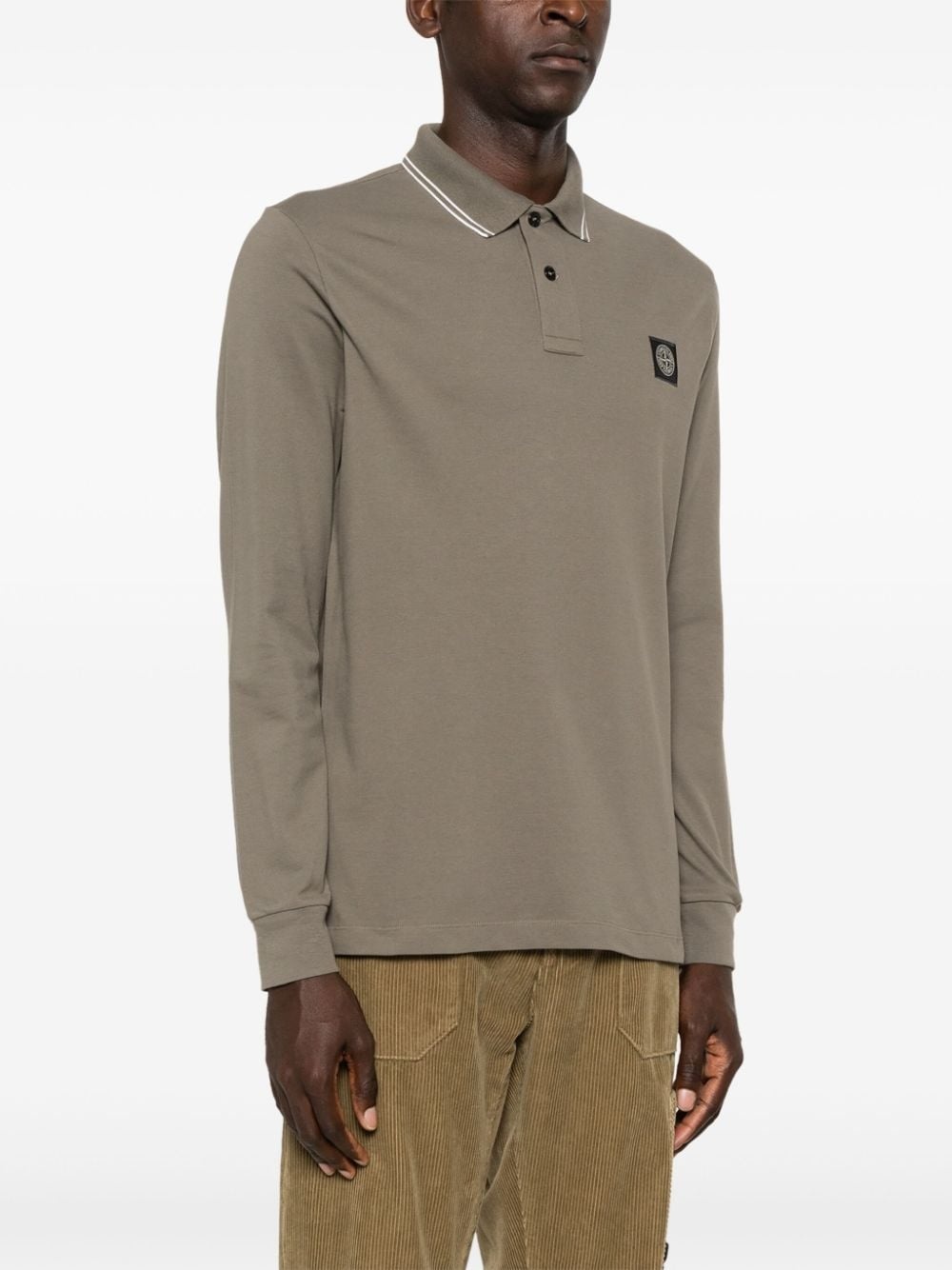 piqué-weave polo shirt - 3