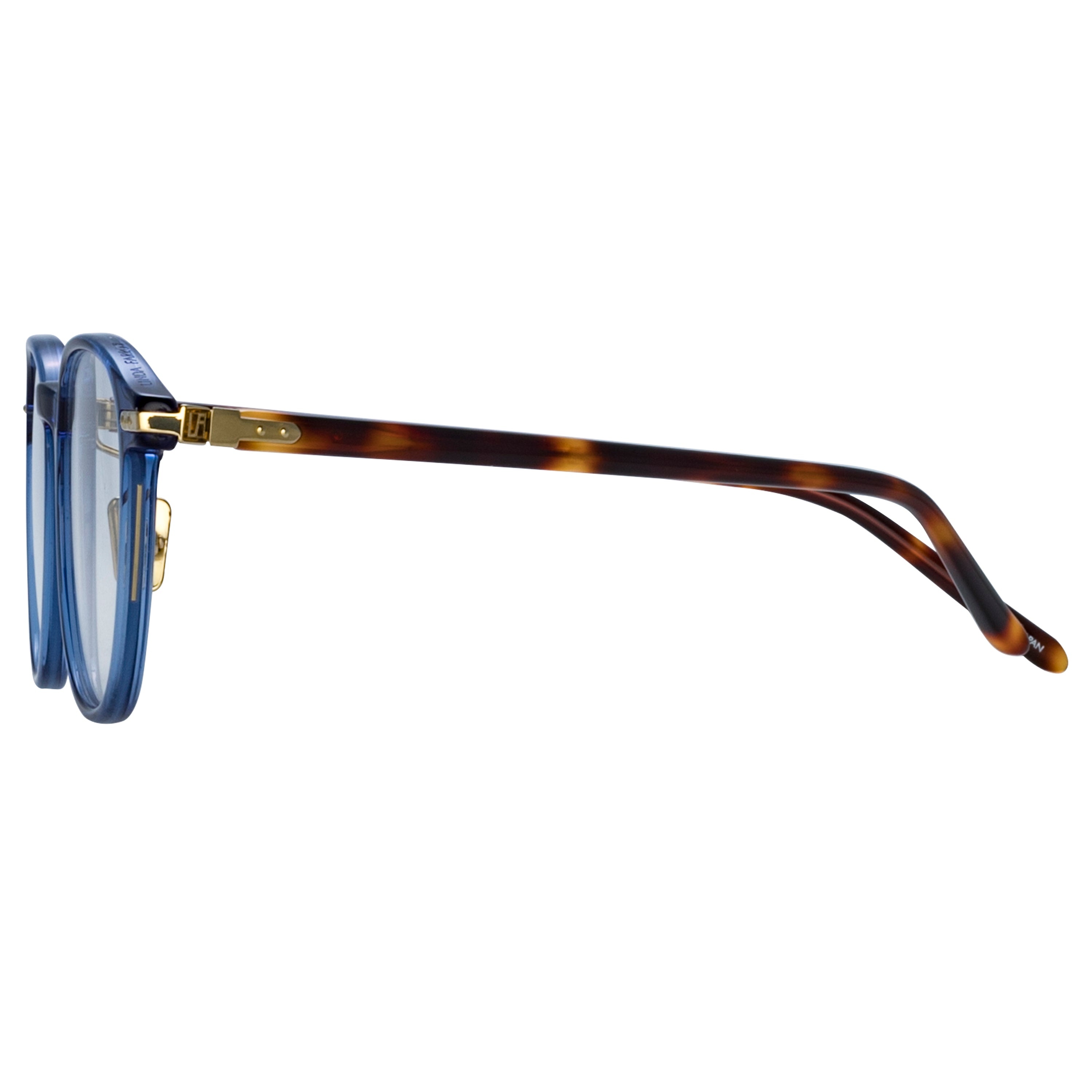 Arnold Angular Optical Frame in Navy (Asian Fit) - 4