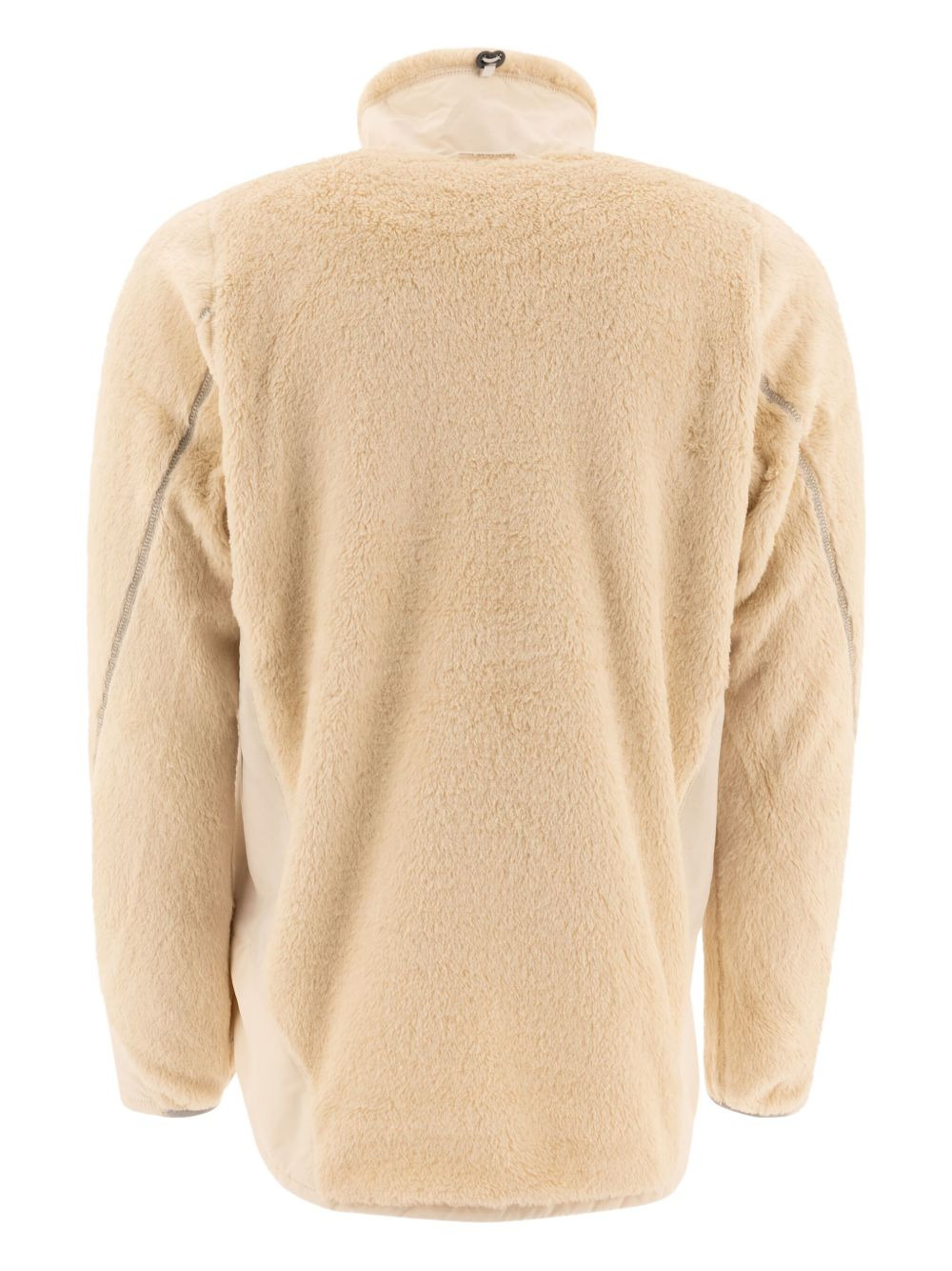 high-collar fleece jacket - 2