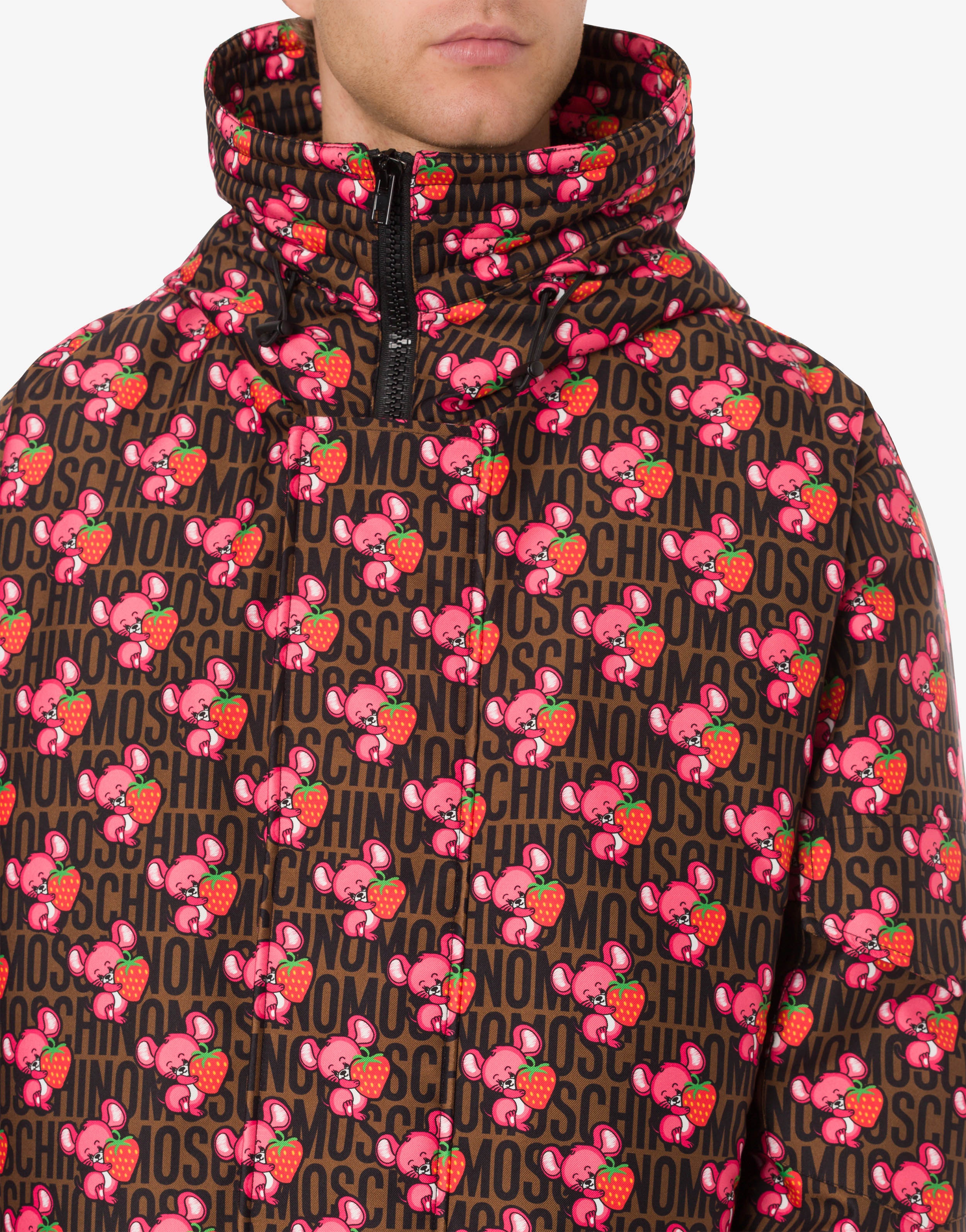 ILLUSTRATED ANIMALS NYLON GABARDINE WINDBREAKER - 4