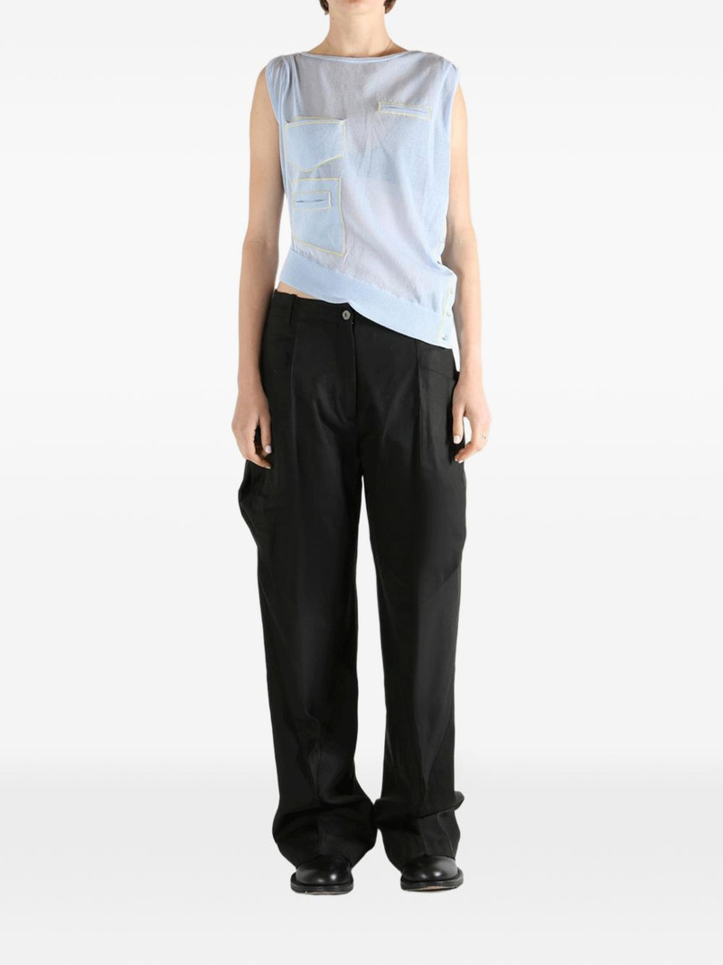 Kiko Kostadinov Kreiner sleeveless top outlook
