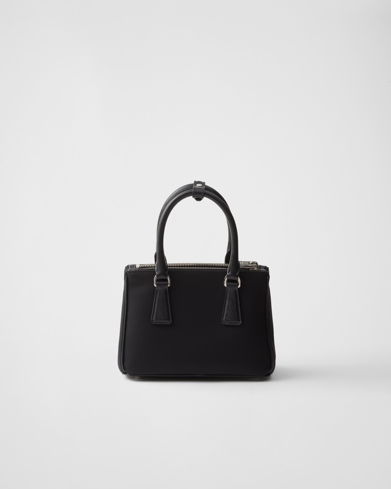 Prada Galleria embroidered Re-Nylon and Saffiano mini-bag 4