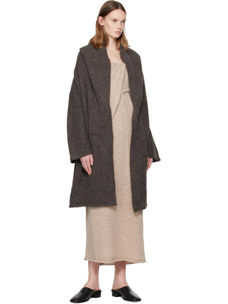 LAUREN MANOOGIAN Taupe Capote Coat outlook