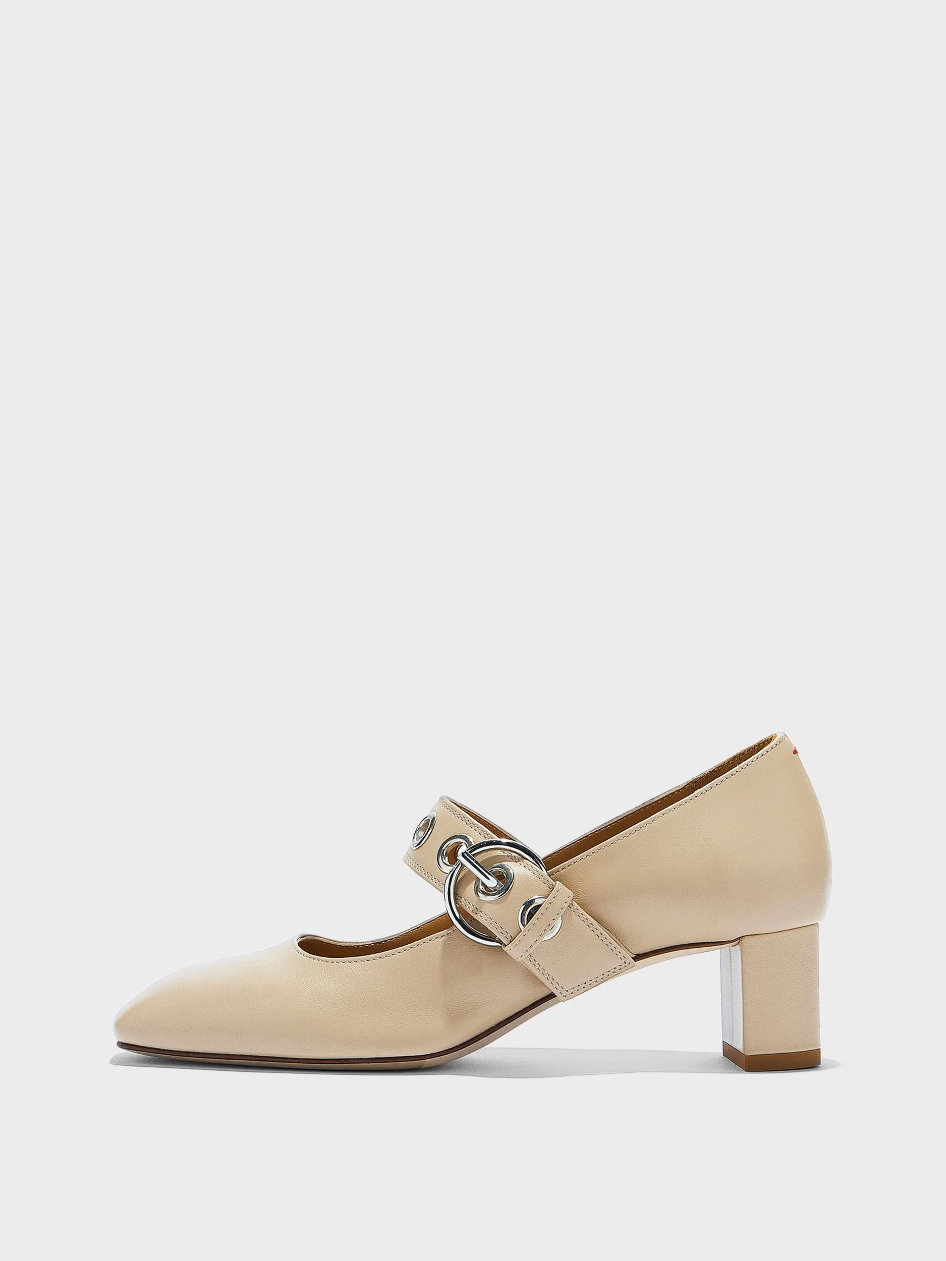 Lina Eyelet Mary-Jane Pumps - 1