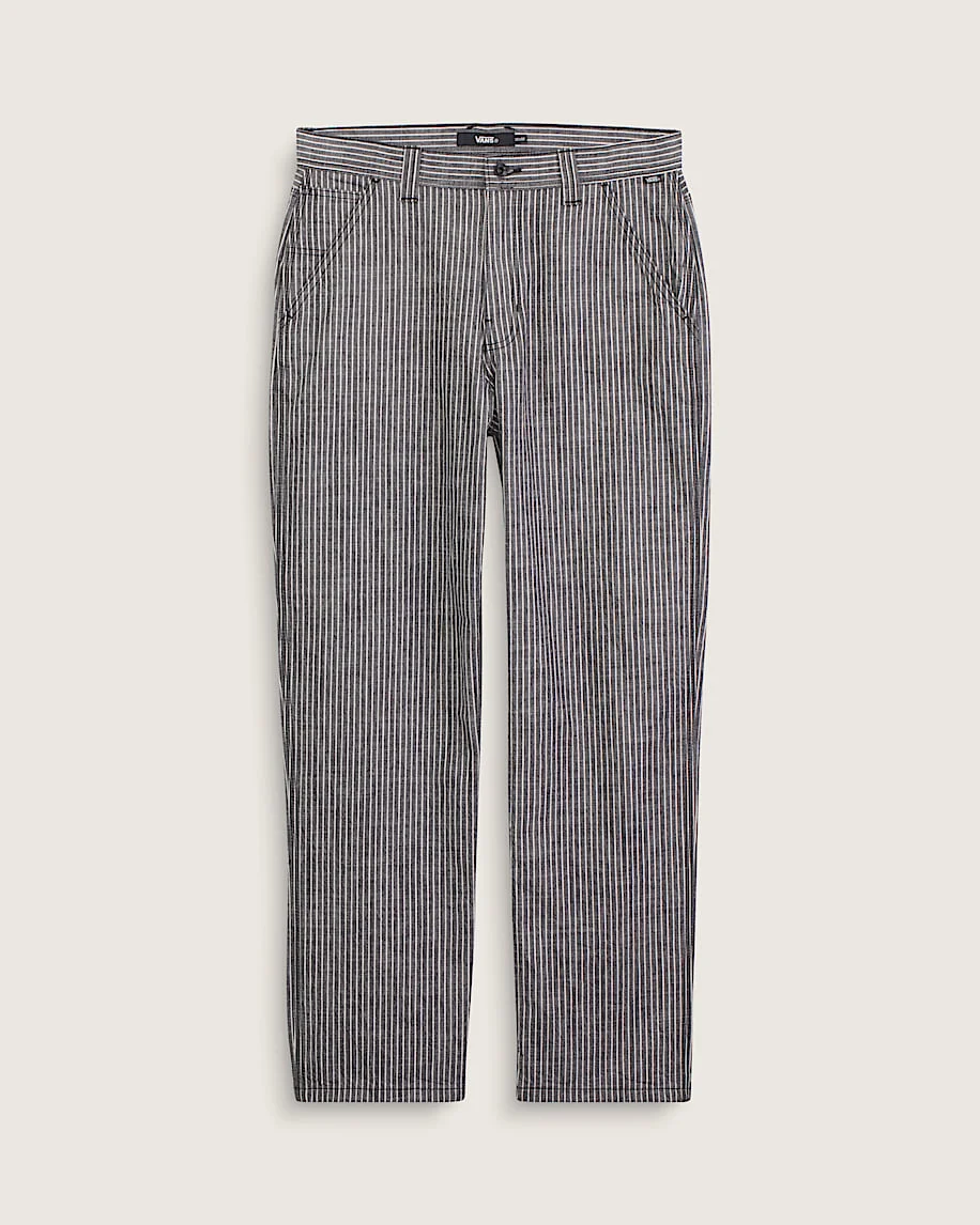 Chore Loose Stripe Denim Pants - 1