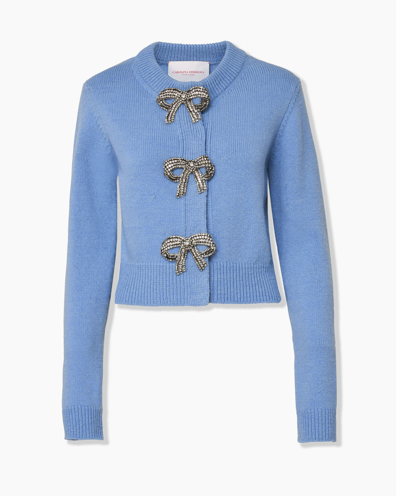 Crystal Bow Cardigan 1
