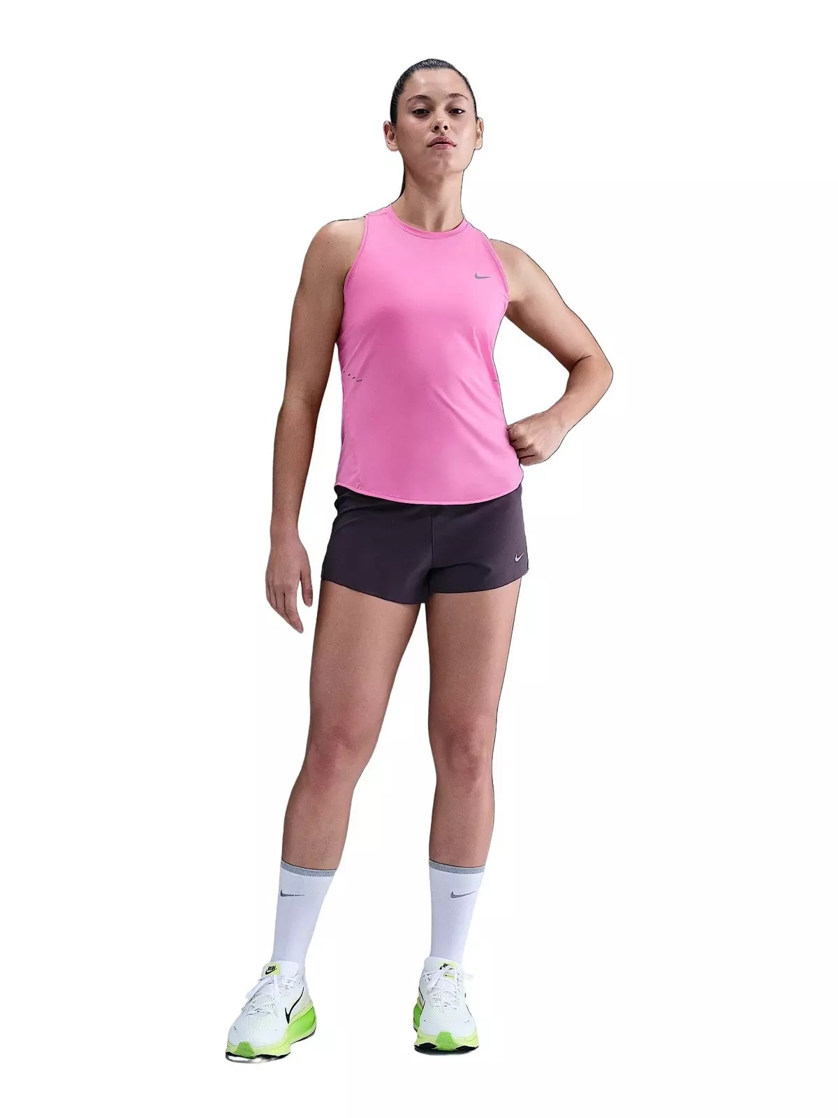 Women's Swift Dri-FIT Running Tank Top -Pink - 4