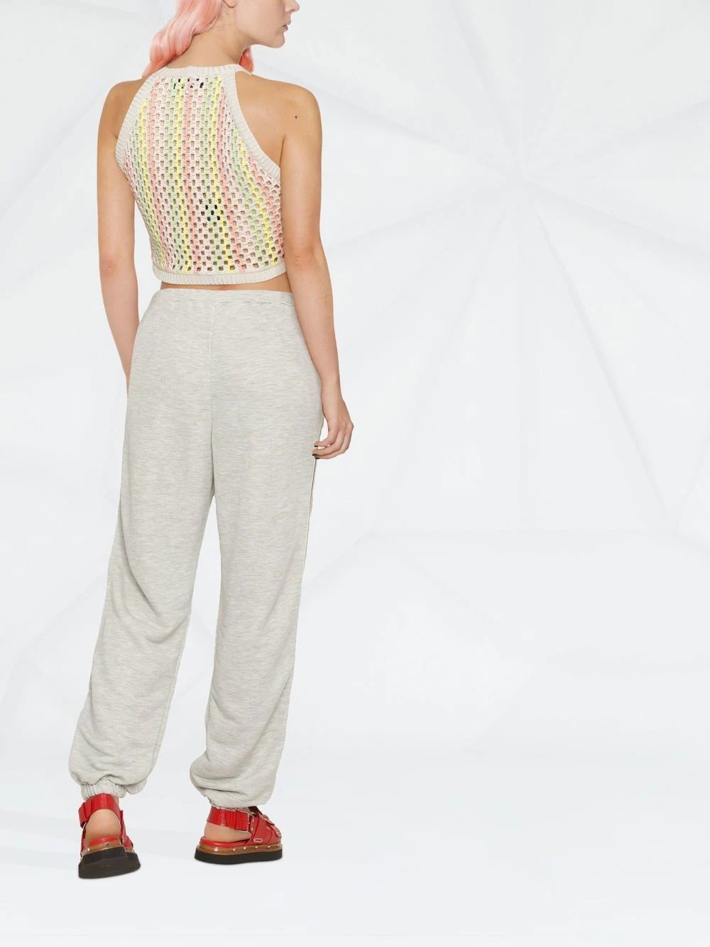 logo-print track pants - 4