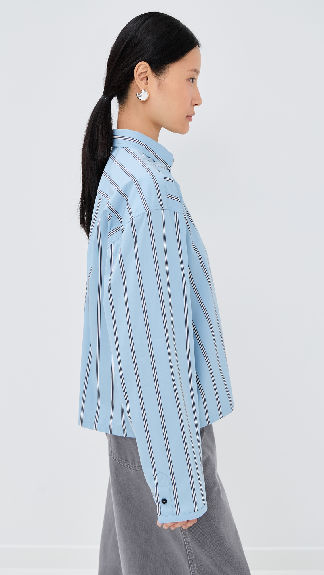 The Javi Boxy Button Down Shirt - 4