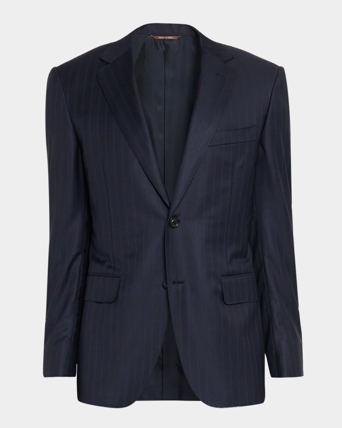 Men's Tonal Stripe Wool Stretch Sport Coat - 1