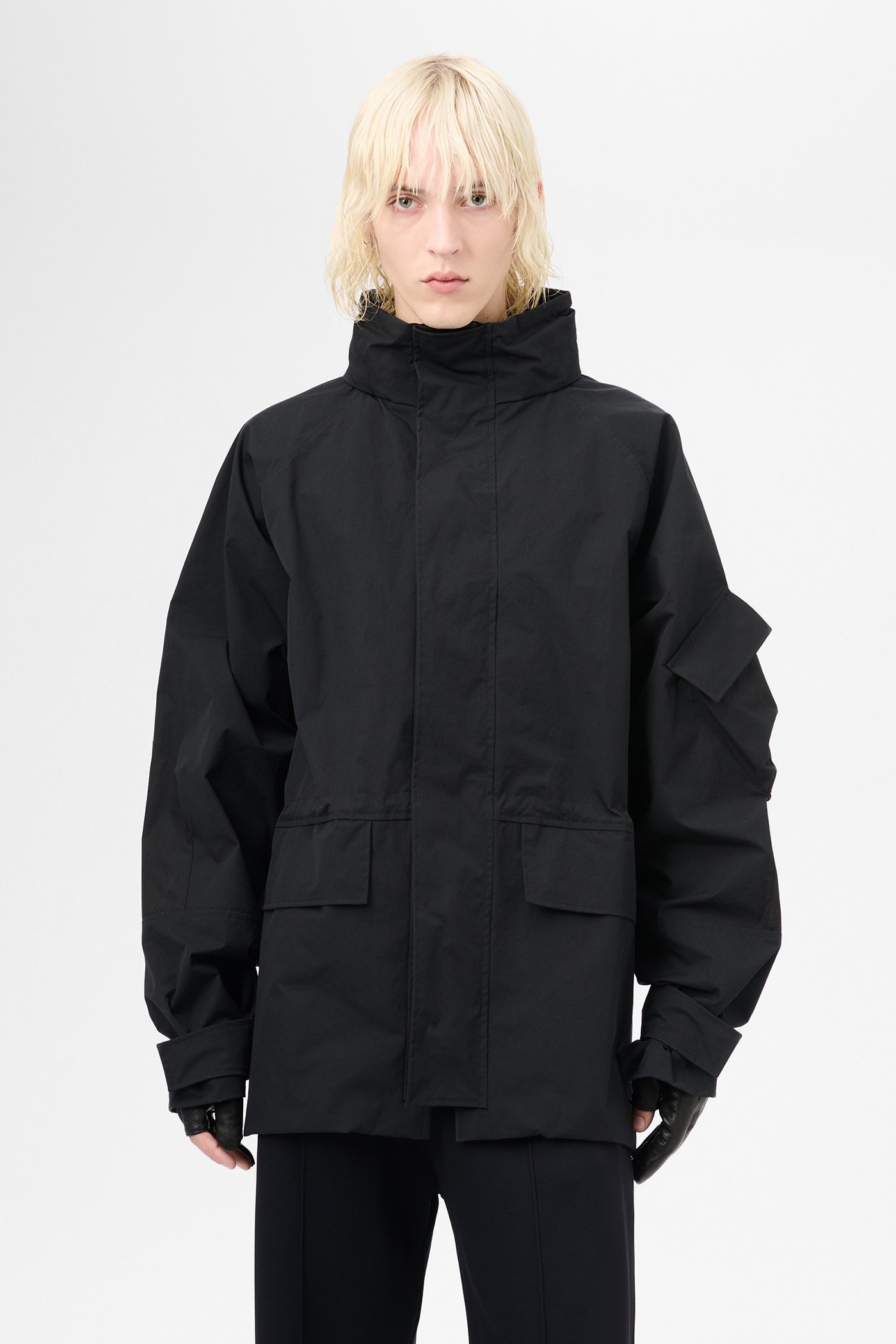 Horizon Jacket Static Black Papyrus Poly - 3