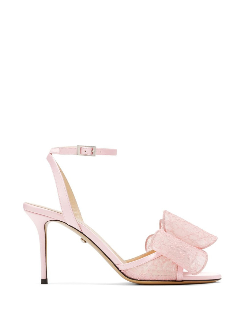 lace bow sandals 1