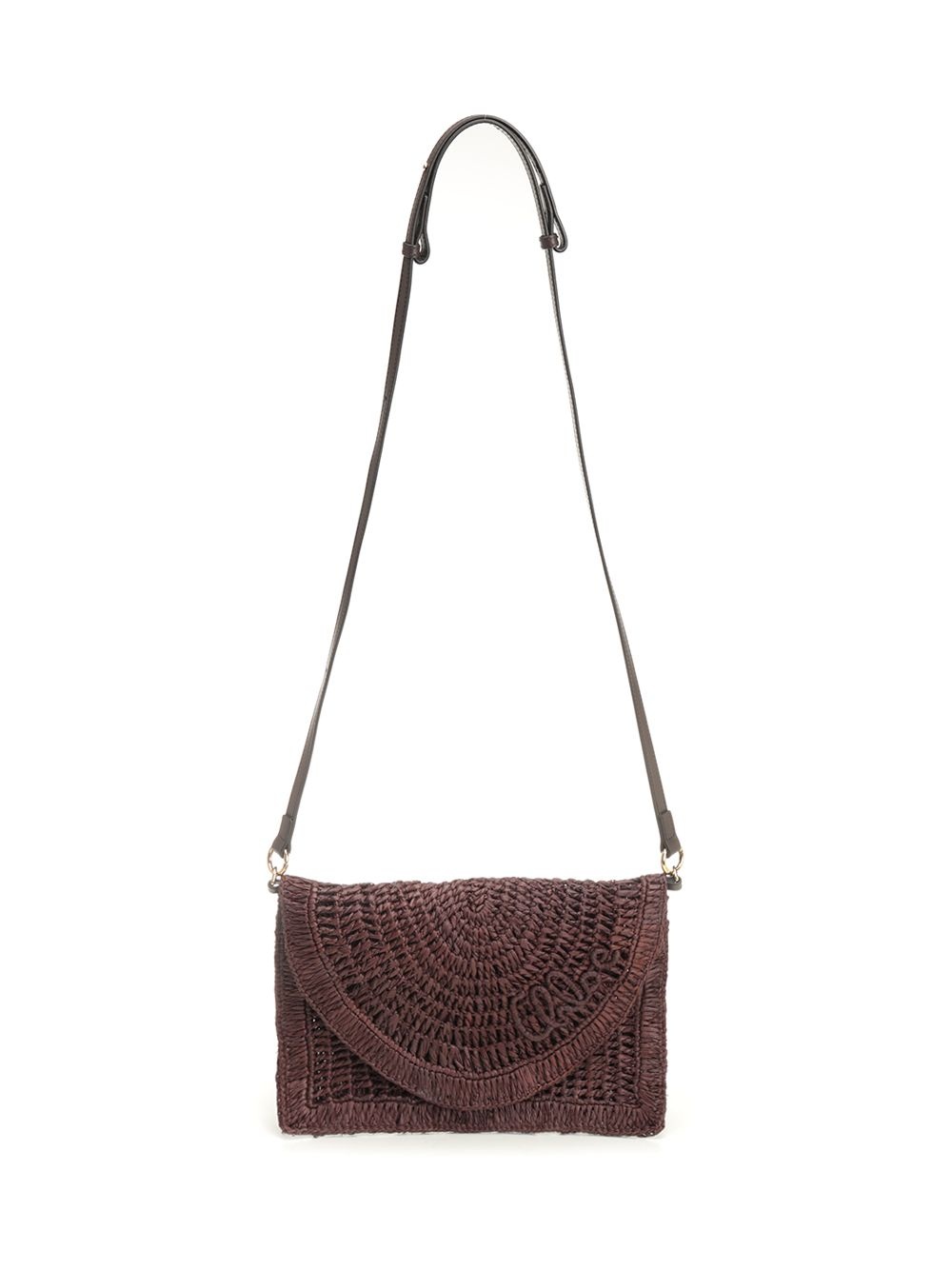 P569 - Summer Banana Shoulder Bags Brown - 1