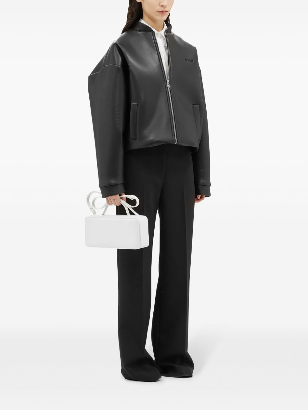 high-waist tailored trousers - 2