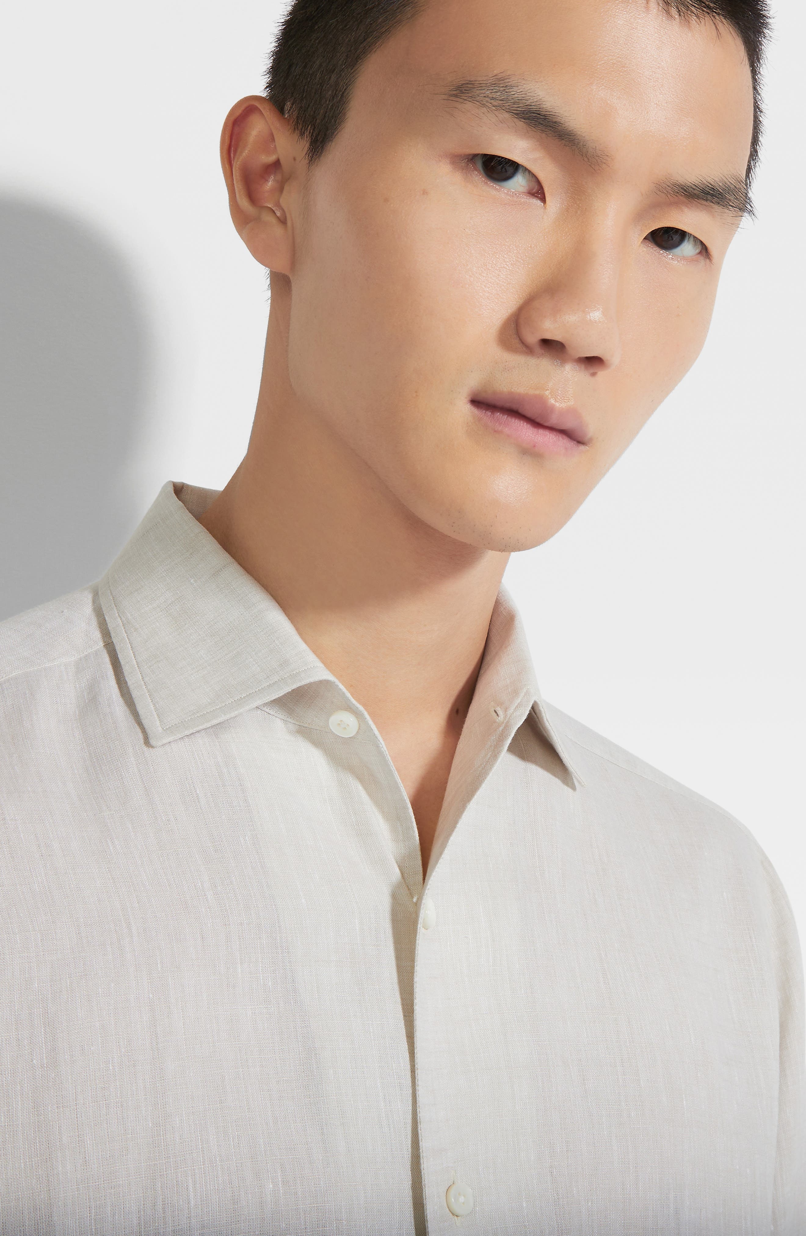 Oasi Linen Button-Up Shirt - 3