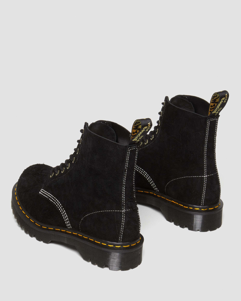 1460 Made in England Emboss Suede Lace Up Boots 9
