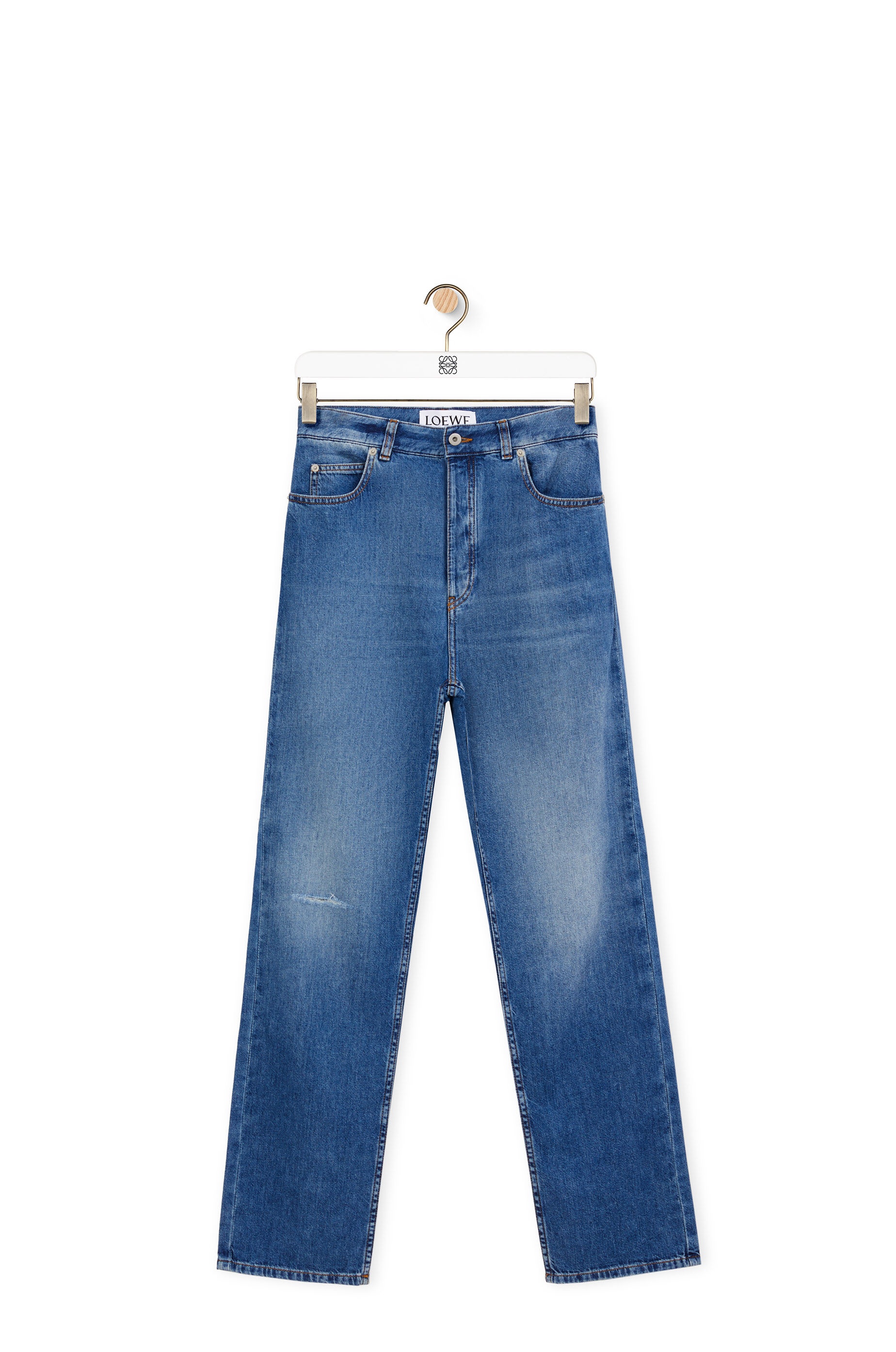 Jeans in washed denim - 1