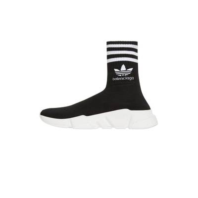 BALENCIAGA Men's Balenciaga / Adidas Speed Sneaker in Black outlook