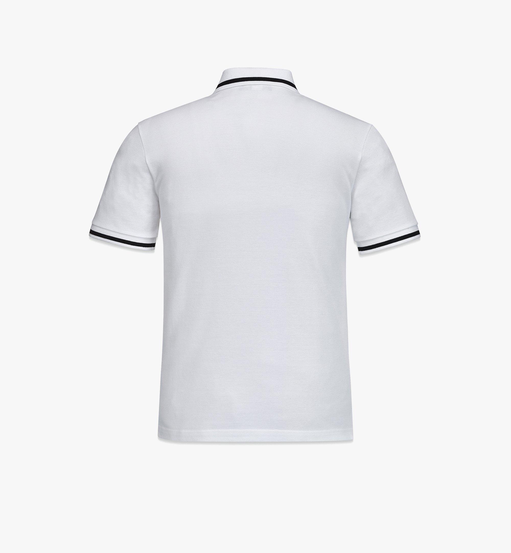 Men’s Cubic Monogram Polo Shirt in Organic Cotton - 2