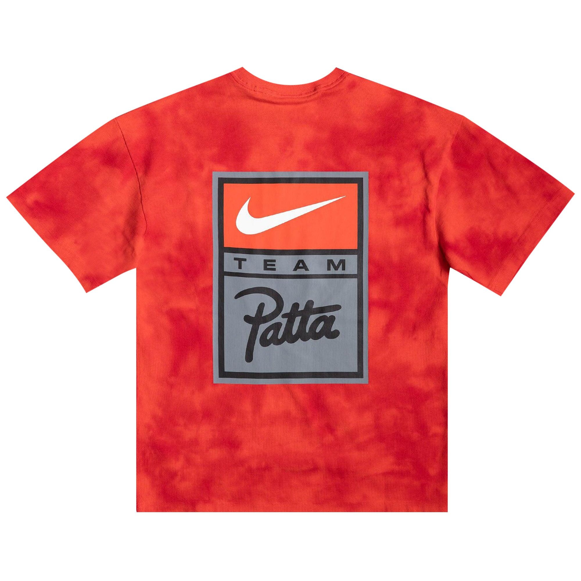 Nike x Patta T-Shirt 'Rush Red/University Red' - 2