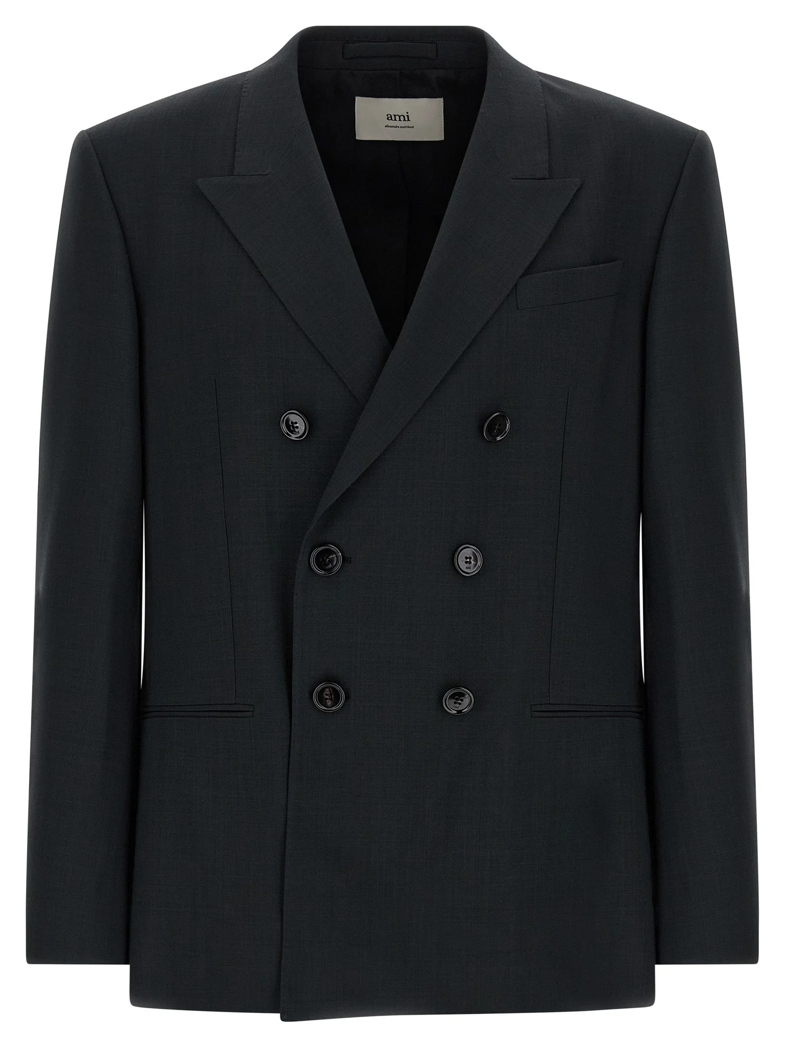 Ami Paris Men Wool Blazer - 1