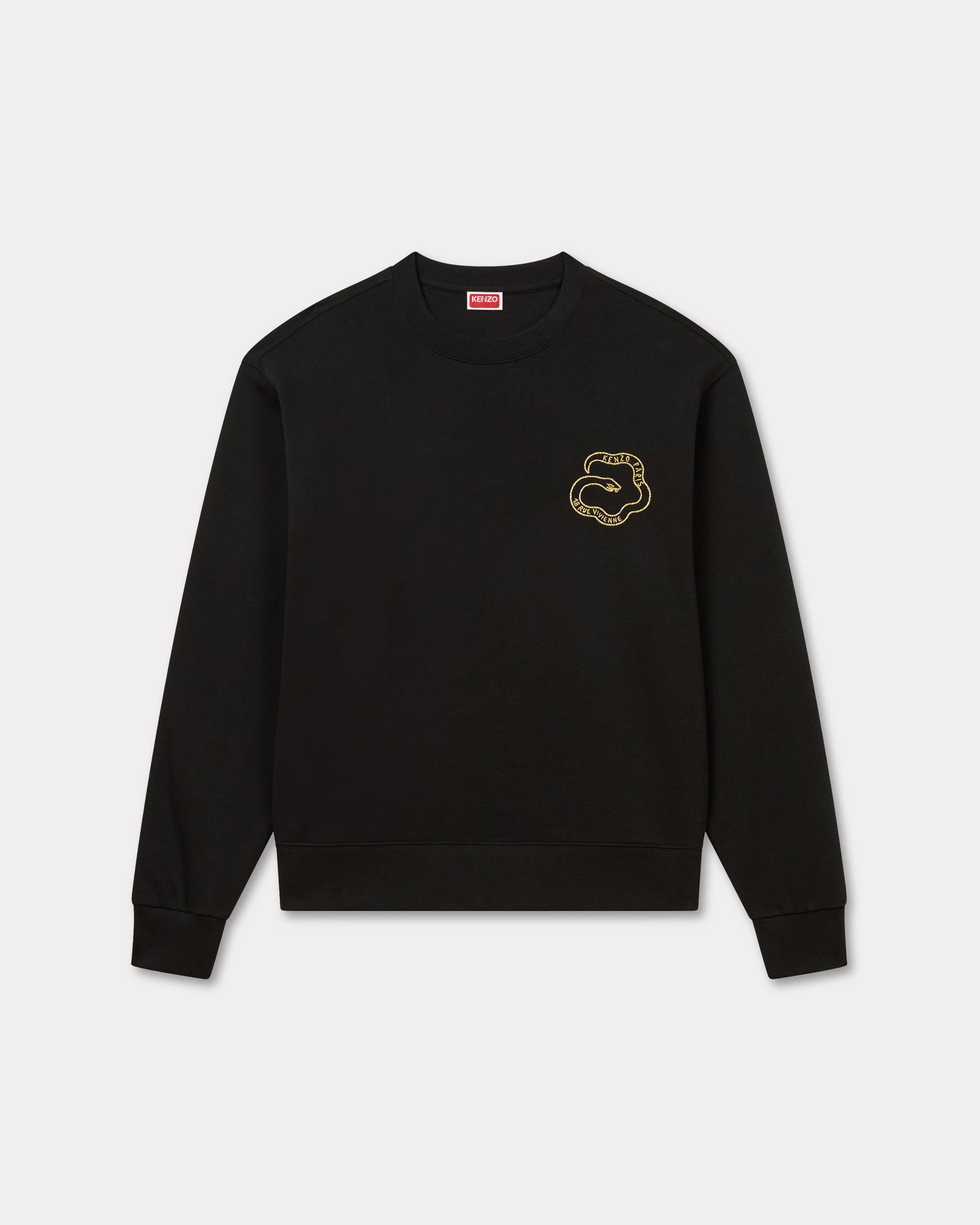 'Lunar New Year' embroidered sweatshirt in cotton - 1