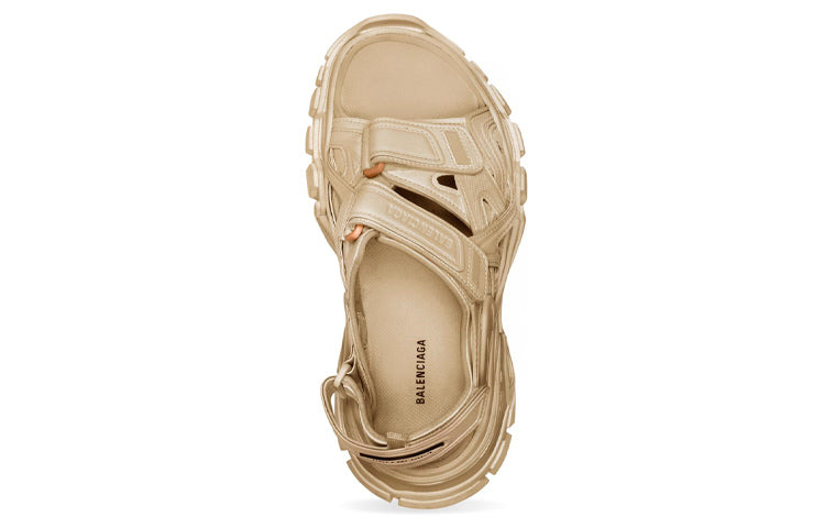 (WMNS) Balenciaga Track Sandals 'Beige Neoprene and Rubber' 617543W2CC19370 - 3