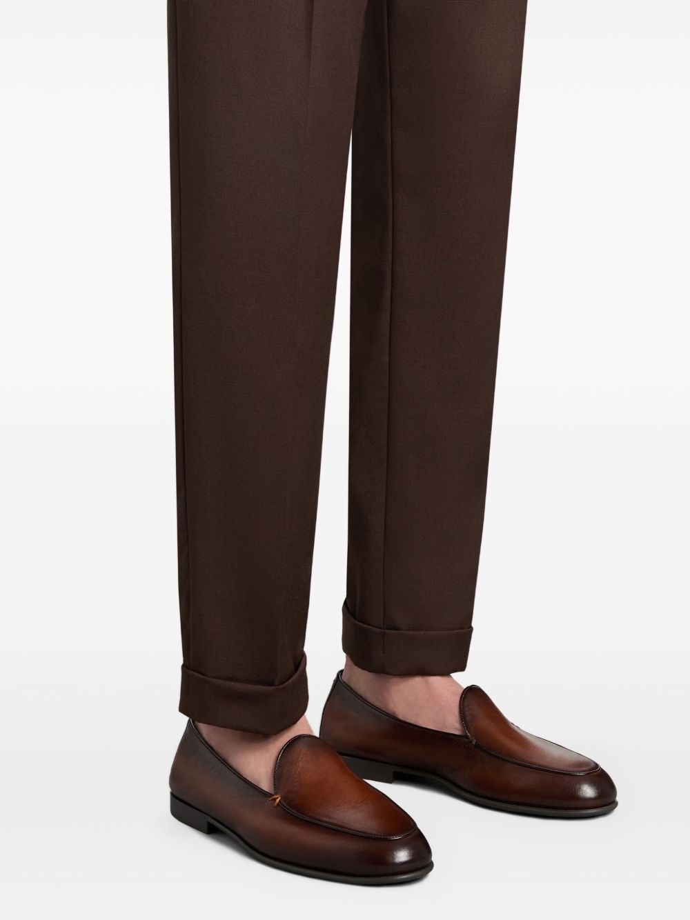 leather loafers - 6