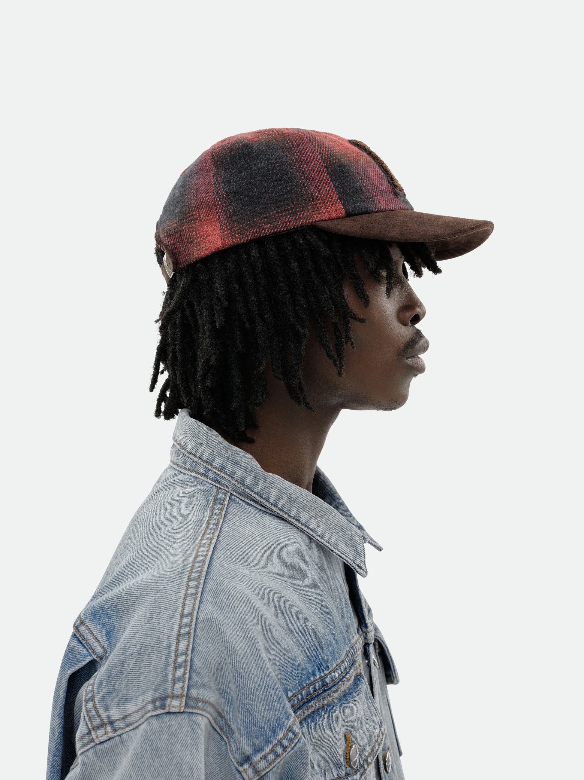 FLANNEL R PATCH 6-PANEL HAT - 4