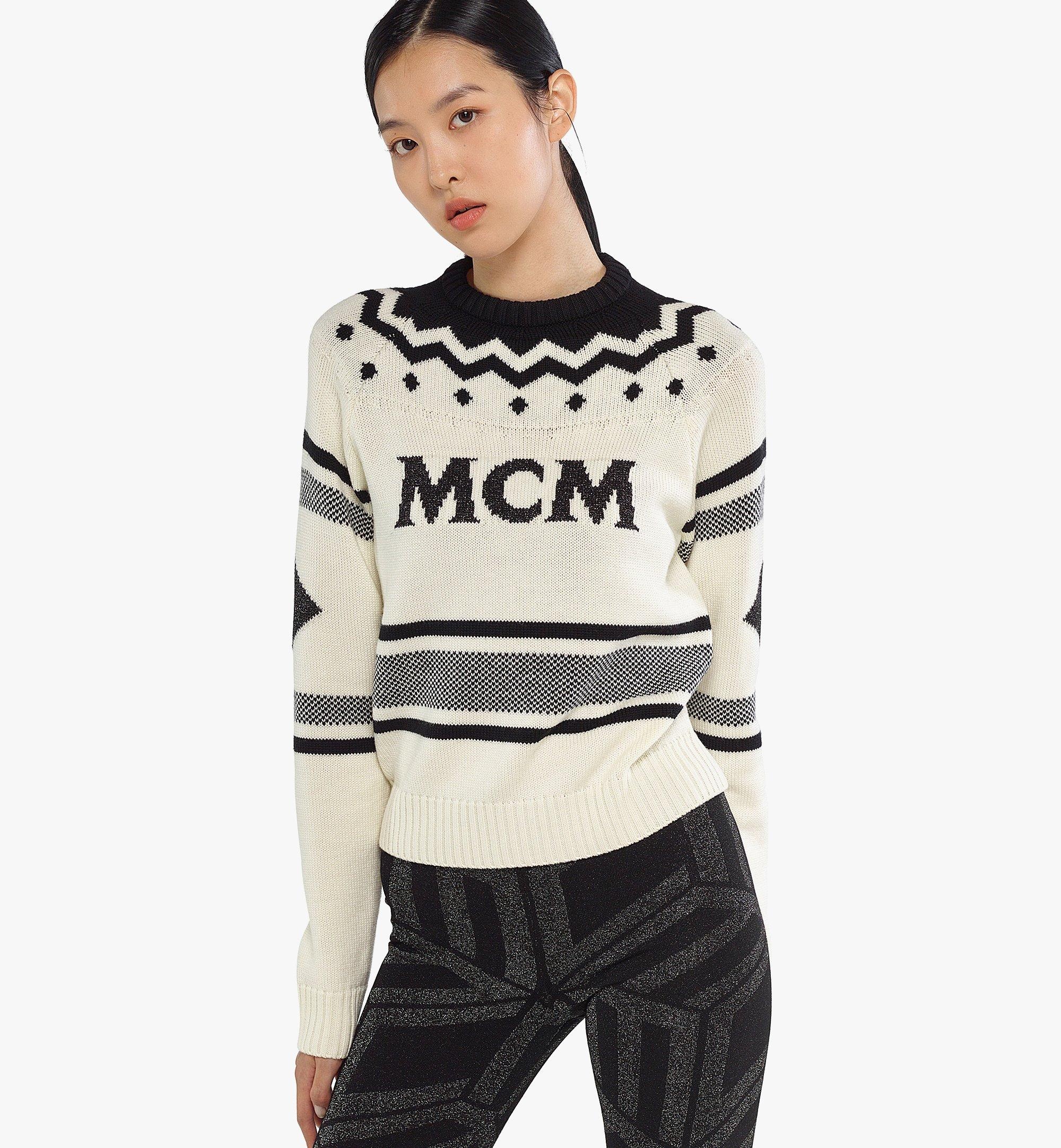Women’s Logo Sweater in Après Ski Wool - 5