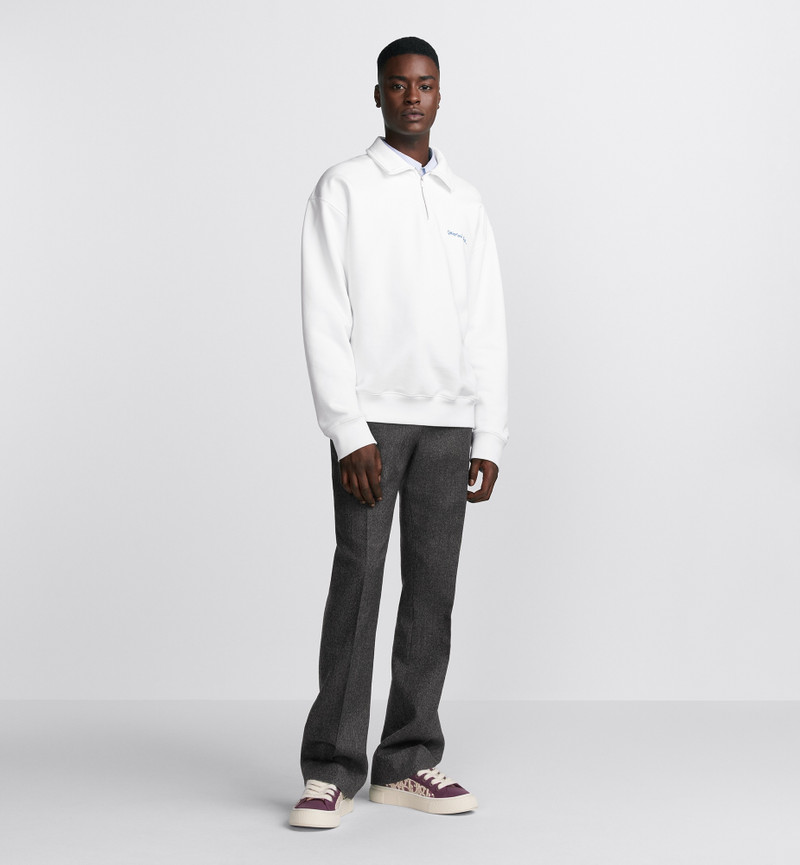 20AW DIORAMOUR スウェット 34 Dior x KAWS Hooded Sweatshirt Orange and Red Cotton Fleece Men's