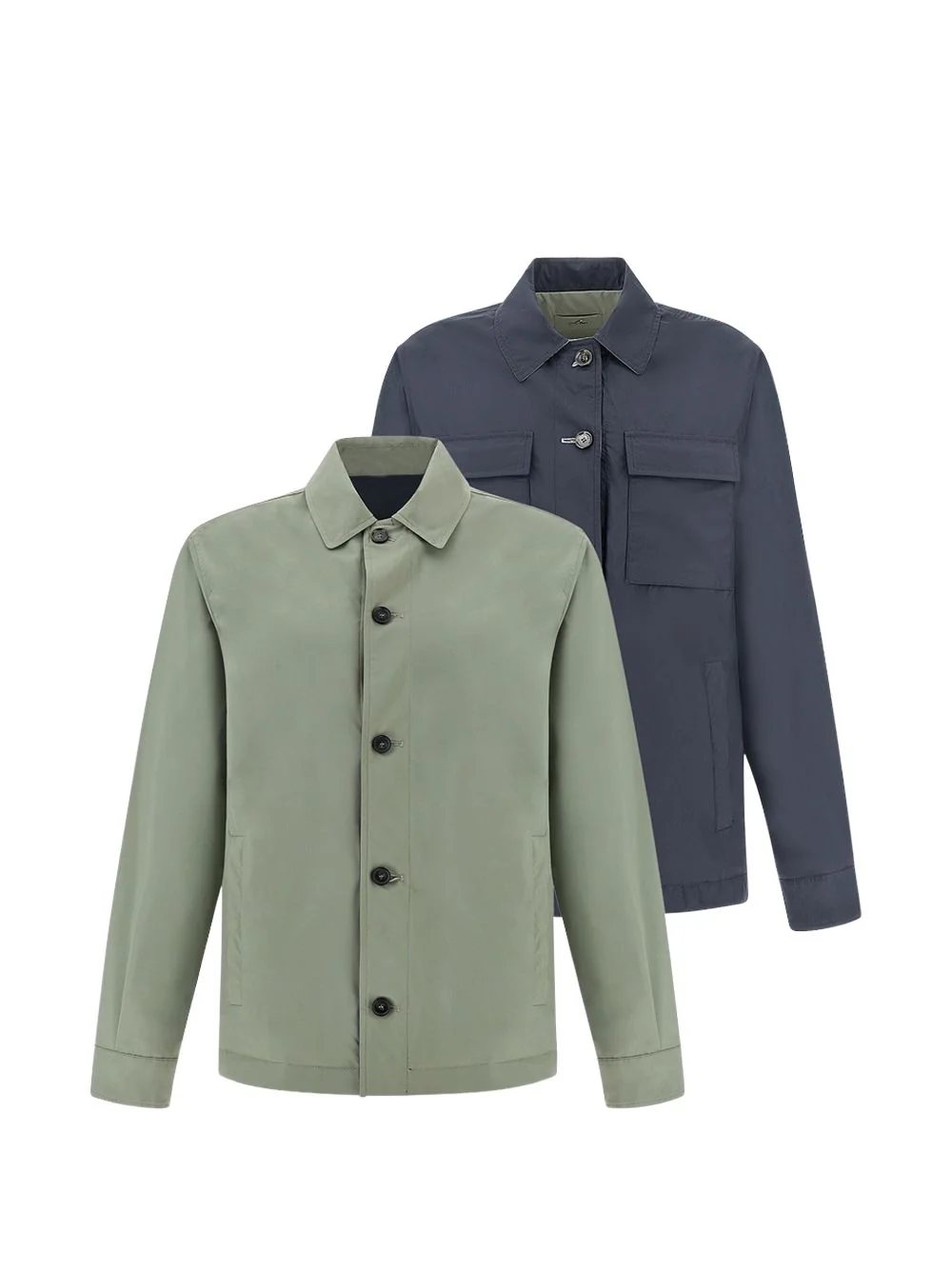 reversible shirt jacket - 1