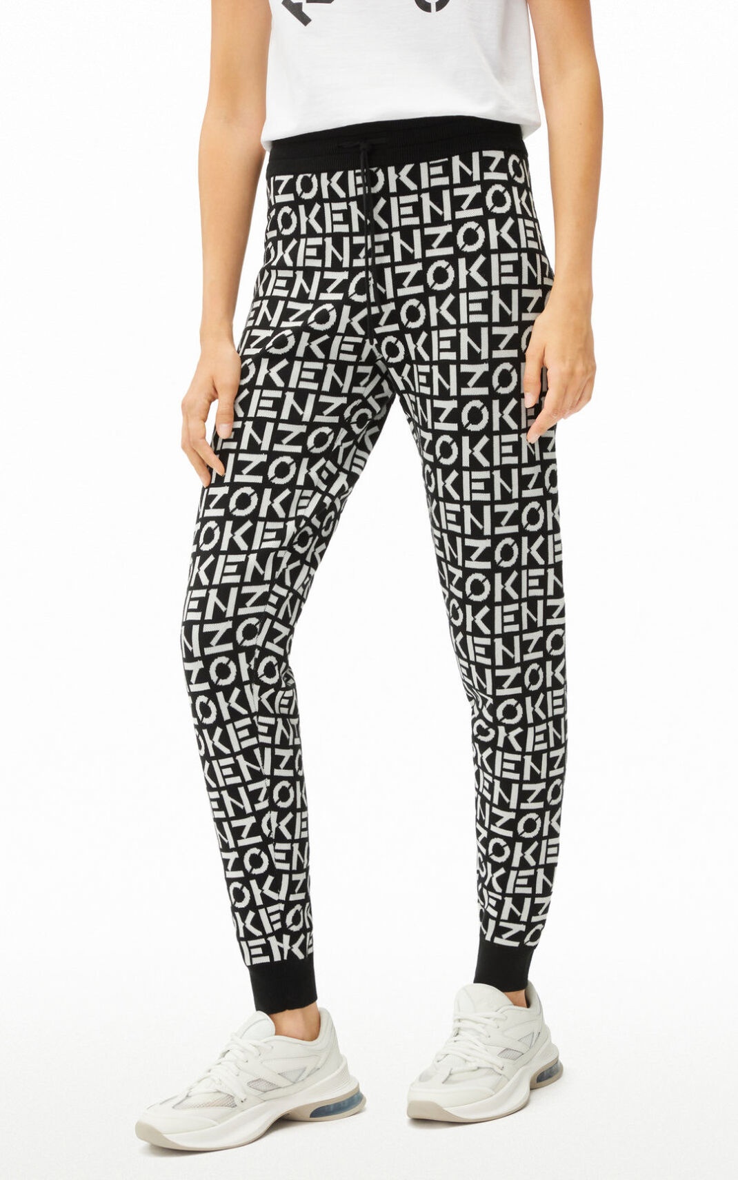 KENZO Sport monogram jogging trousers - 4