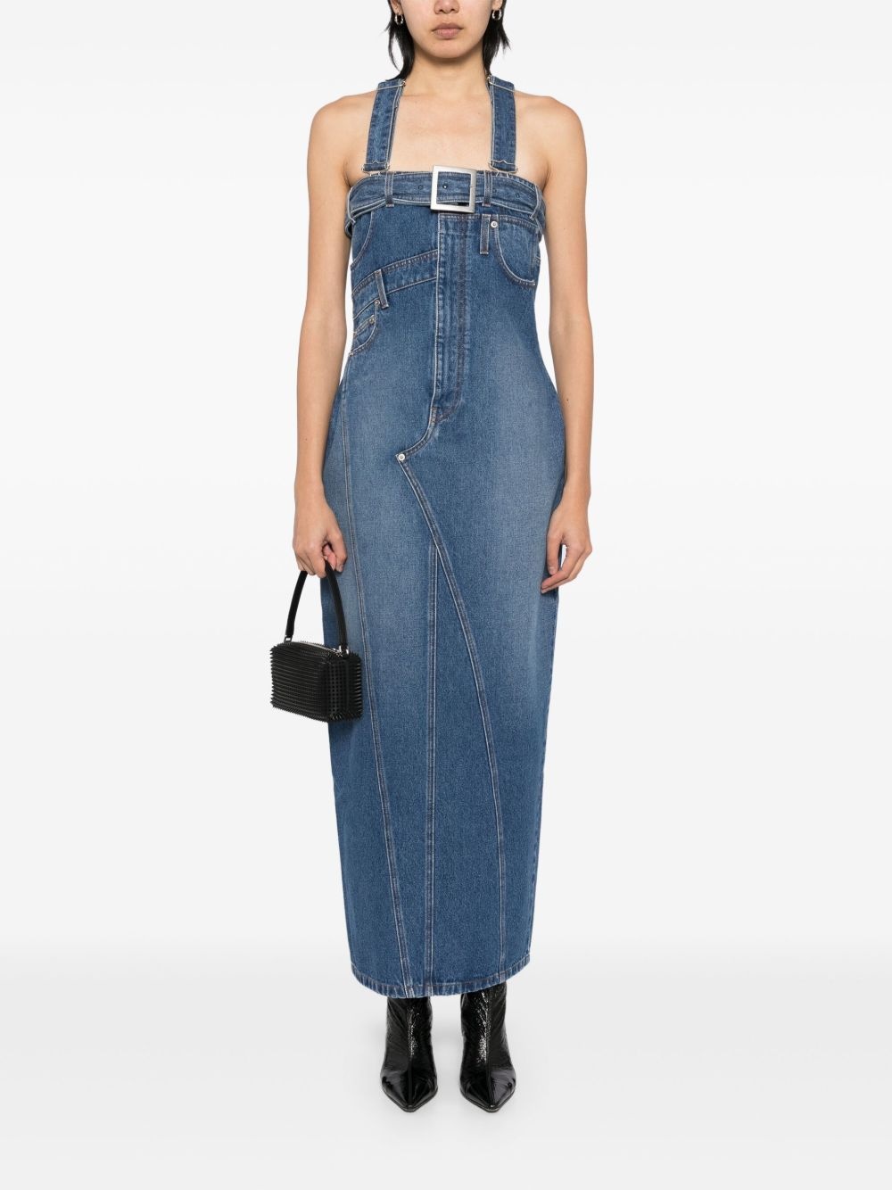 The denim overall dress - 2