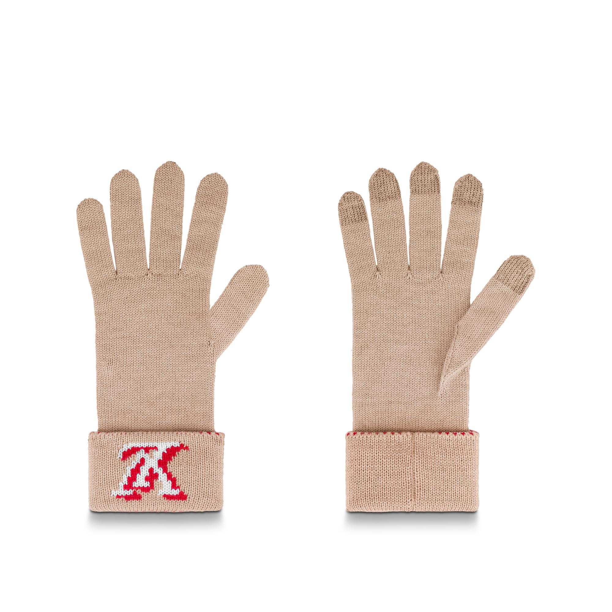 3D Monogram Gloves - 2