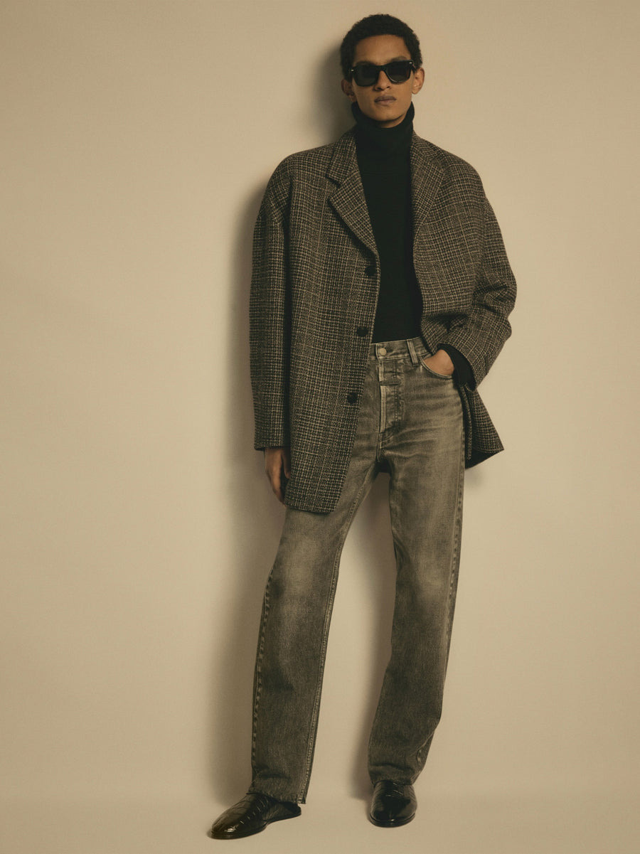 Straight 5 Pocket Jean - 5