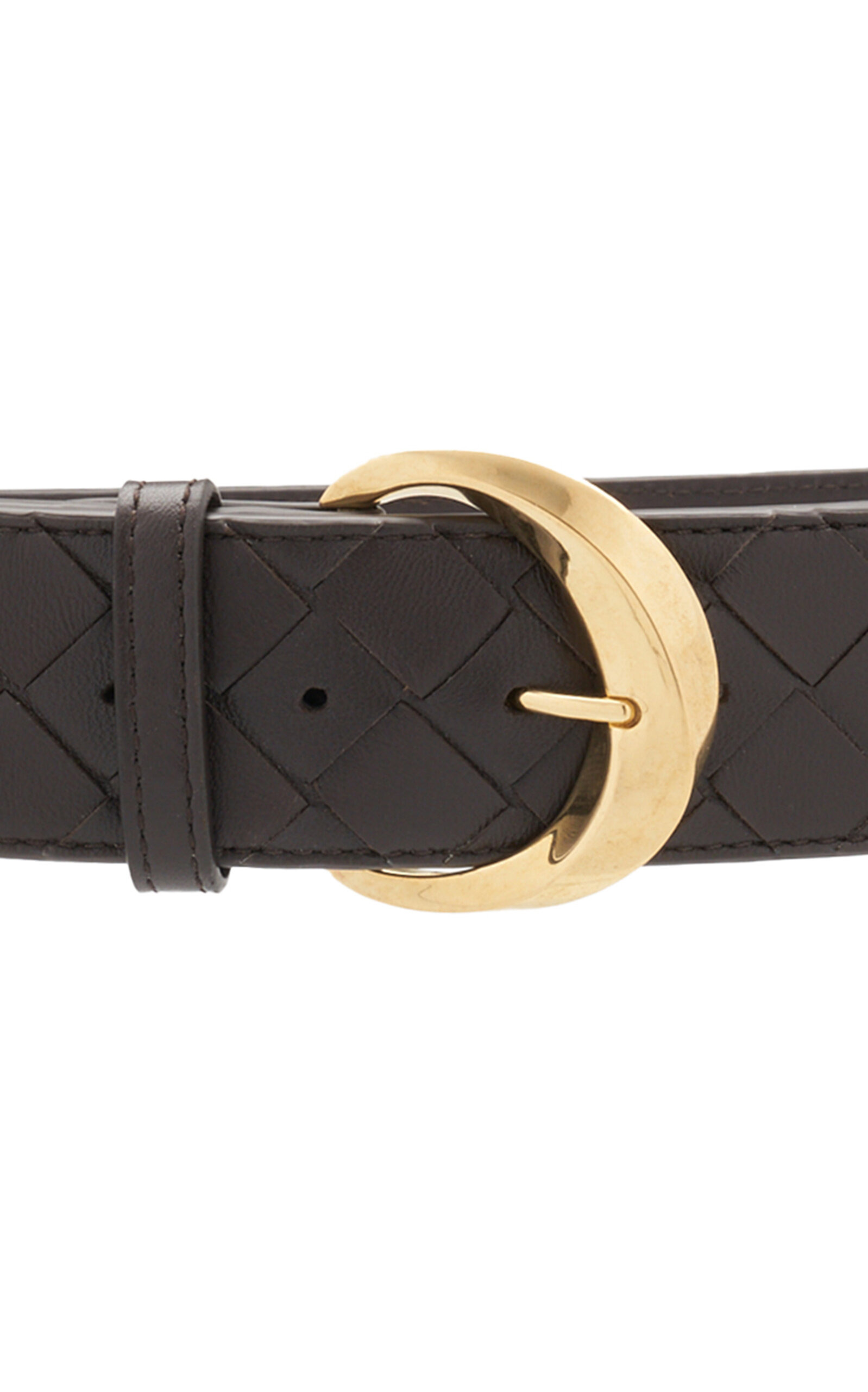 Essential Twist Intrecciato Leather Belt black - 4