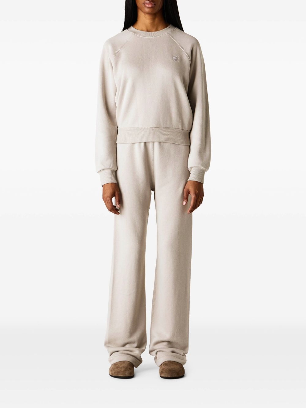 straight-leg track pants - 2