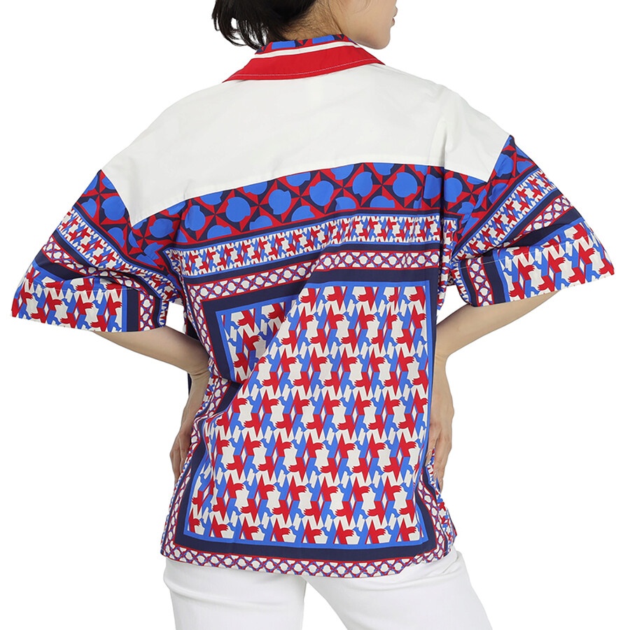 Moncler Ladies 1952 Celi Printed Shirt - 3