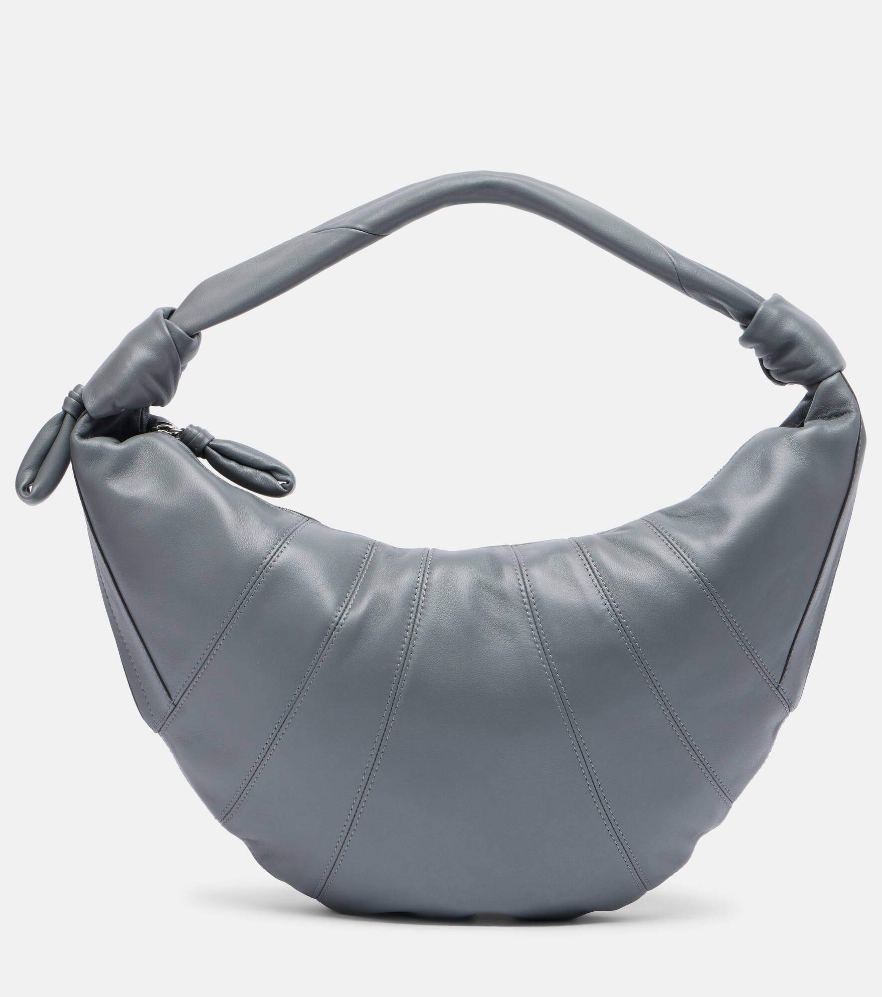 Fortune Croissant leather shoulder bag - 1