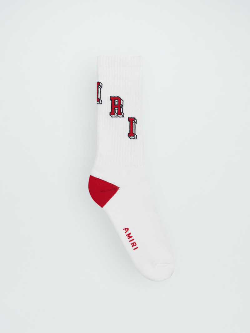 COLLEGIATE AMIRI TUBE SOCK 1