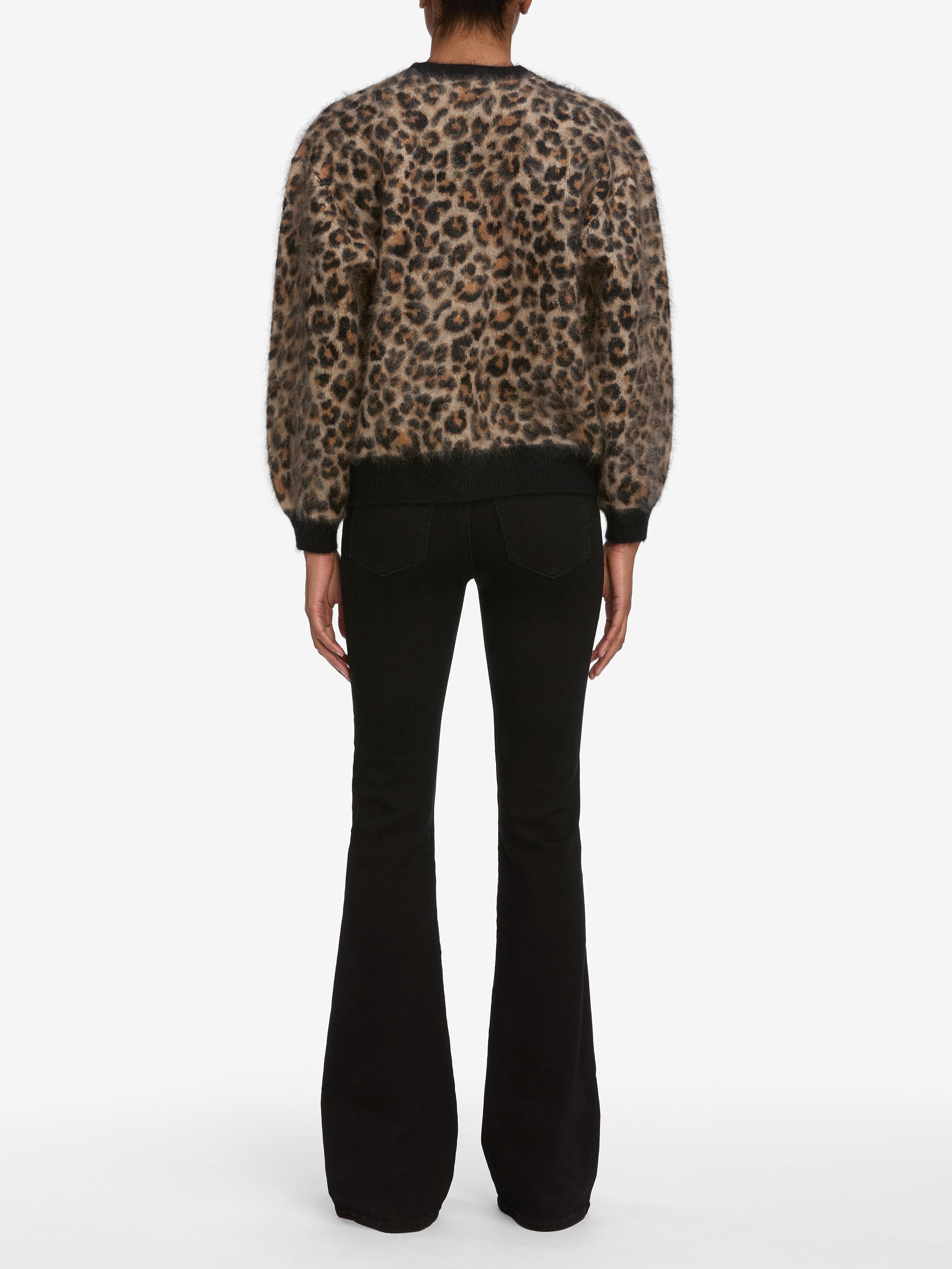 The Brushed Leopard Cardi in Leopard - 6