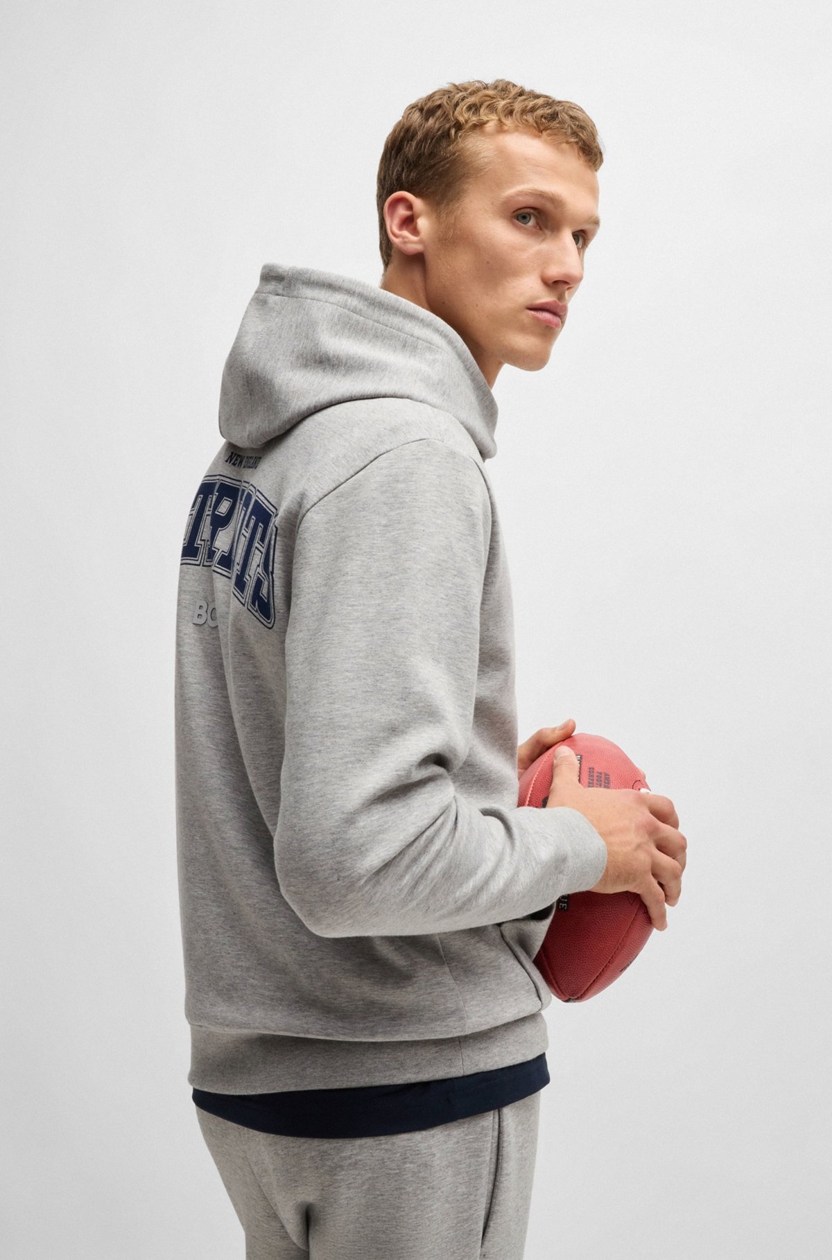 BOSS X NFL INTERLOCK HOODIE WITH SPECIAL BRANDING - 5