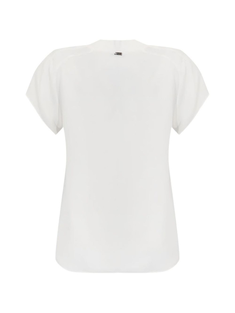 Herno V-neck short-sleeve blouse outlook