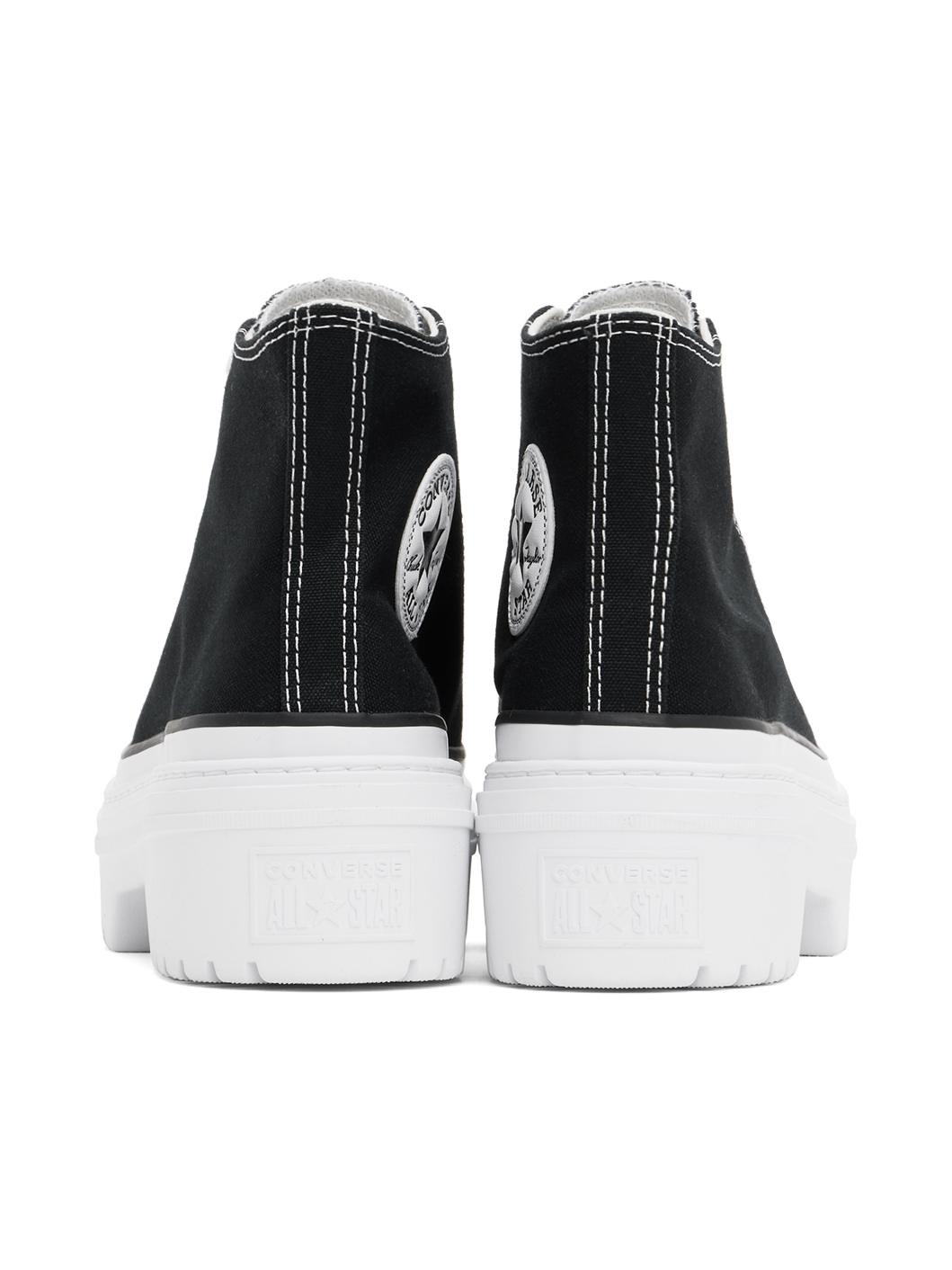 Black Chuck Taylor All Star Lugged Platform Sneakers - 2