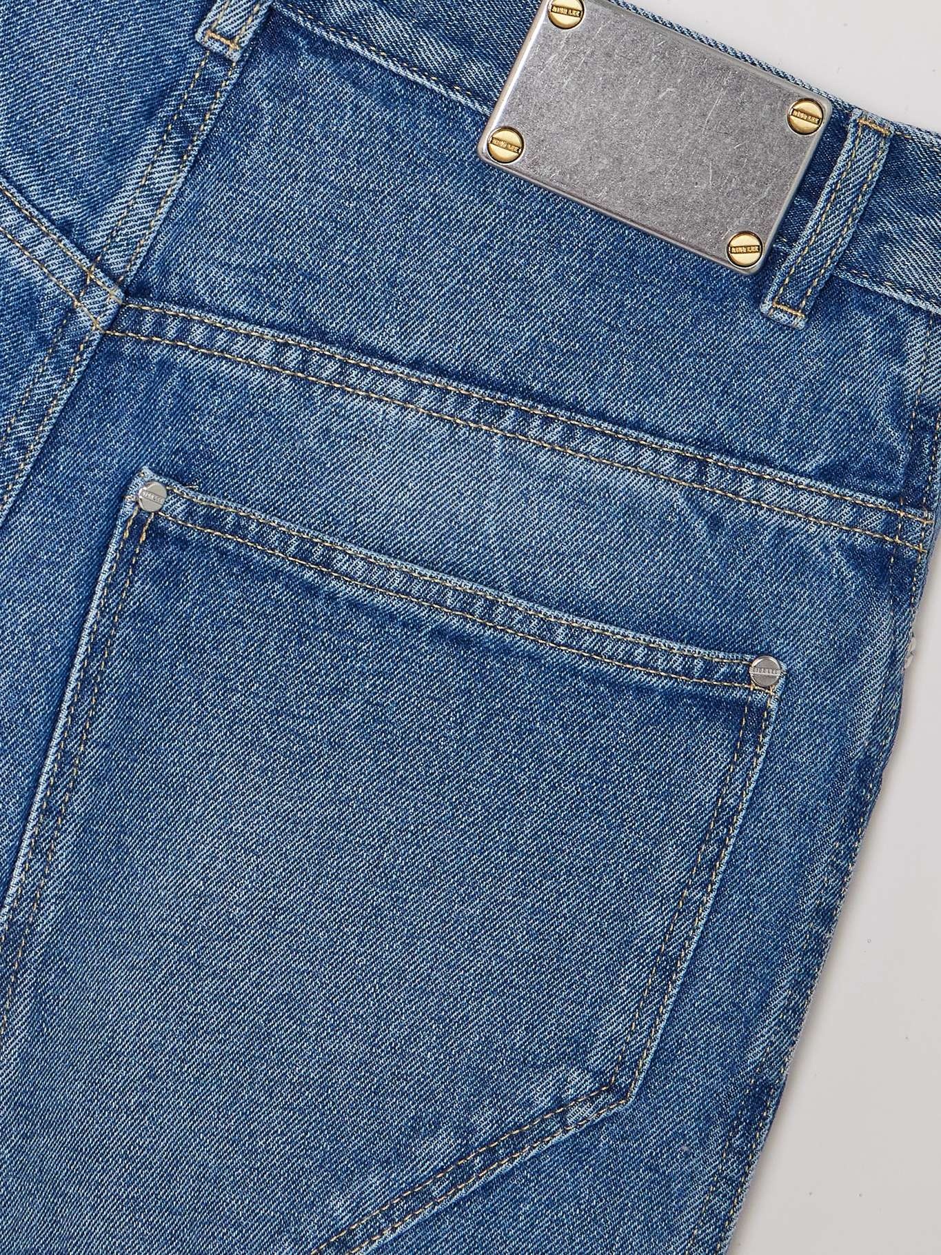 Paneled boyfriend jeans - 6