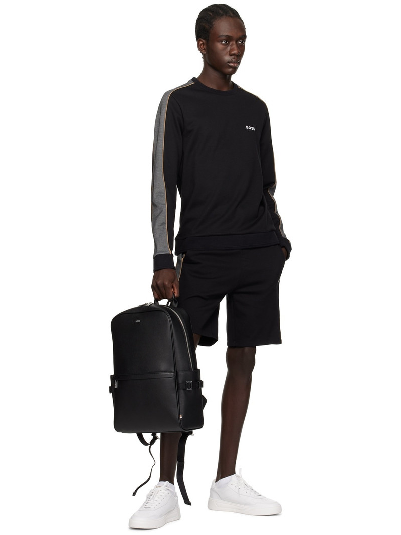 BOSS Black Straight-Leg Shorts outlook
